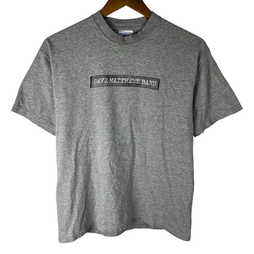 Vintage 2002 All Sport Dave Matthews Band Sz M 2002 Summer Tour Shirt Y2K